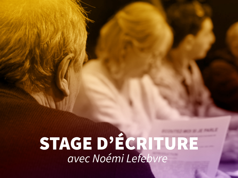 stage écrire pour jouer